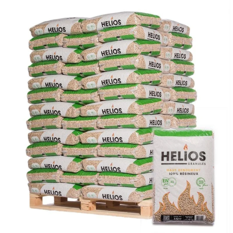 Pellets HELIOS – Palete com 65 sacos de 15 kg