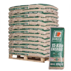 Pellets Van Roje – Palete com 65 sacos de 15 kg