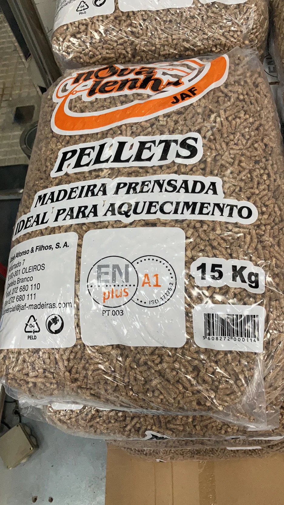 Pellets Nova Lenha – Palete de 65 sacos de 15 kg - Image 5